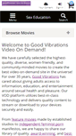Mobile Screenshot of goodvibrationsvod.com
